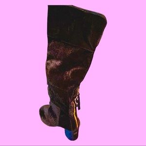 Over the knee heeled boots - NWOT